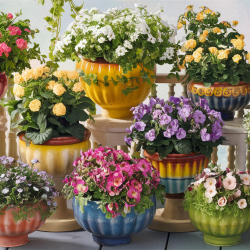 Nagy balkon növény csomag árnyékosabb helyre 30 db