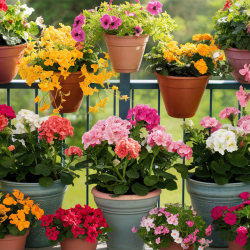 Nagy balkon növény csomag napos helyre 30 db